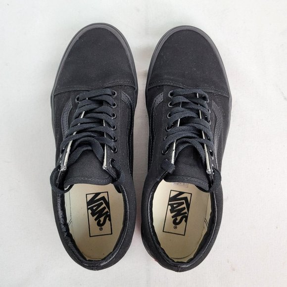Vans Old Skool Low-Top Skateboard Shoes Black US Men's Size 8 Women's Size 9.5 - Picture 5 of 8